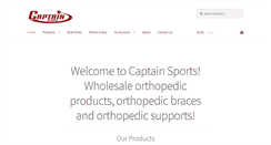 Desktop Screenshot of captainsports.com