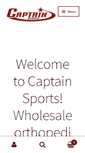 Mobile Screenshot of captainsports.com
